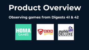 Product Overview: Homa Games, GSN Games, Mobile Deluxe, Jufeng Studio
