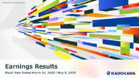 Kadokawa Corp FY2024 Earnings Release