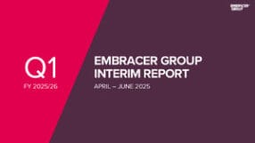 Embracer Group FY2025 Q1 Earnings Release