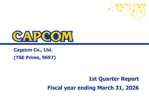 Capcom FY2026 Q1 Earnings Release - InvestGame.net
