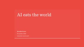AI eats the world