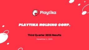 Playtika Holding FY2025 Q3 Earnings Release