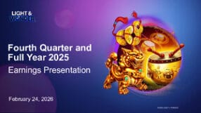 Light & Wonder FY2025 Q4 Earnings Release